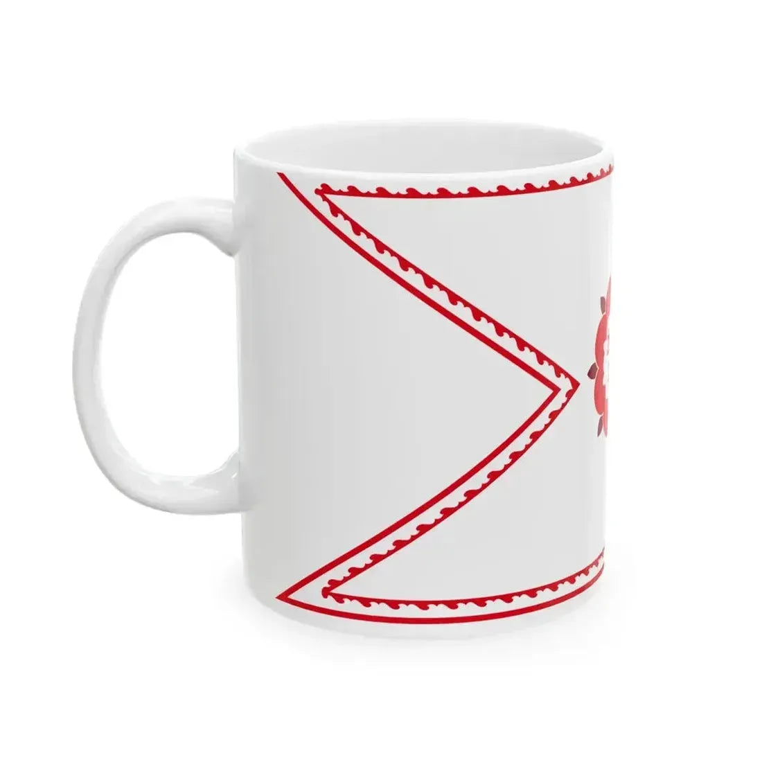 Banner of Duchy of Samogitia 1609-1618-2 (Lithuania) White Coffee Mug - Go Mug Yourself