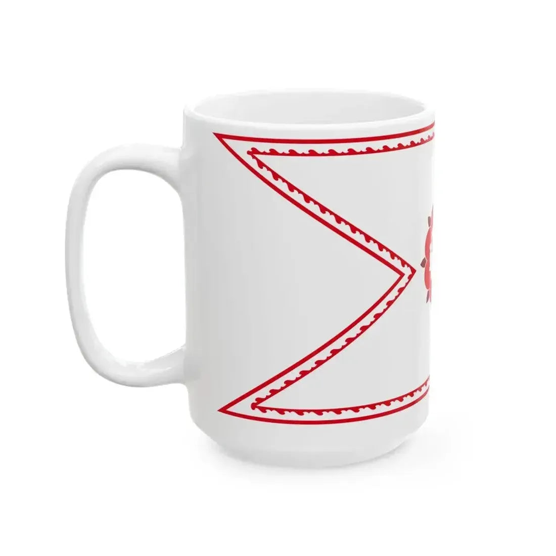 Banner of Duchy of Samogitia 1609-1618-2 (Lithuania) White Coffee Mug - Go Mug Yourself