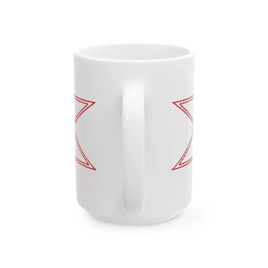 Banner of Duchy of Samogitia 1609-1618 (Lithuania) White Coffee Mug - Go Mug Yourself