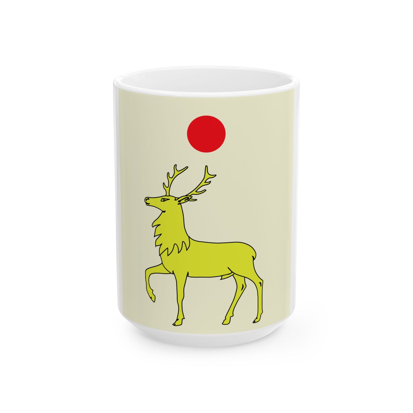 Banner of Guria (Georgia) White Coffee Mug-15oz-Go Mug Yourself