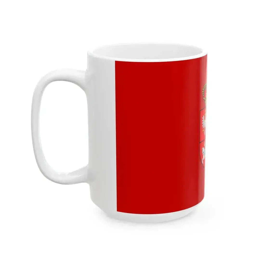 Banner of Michal Korybut Wisniowieckii (Lithuania) White Coffee Mug - Go Mug Yourself