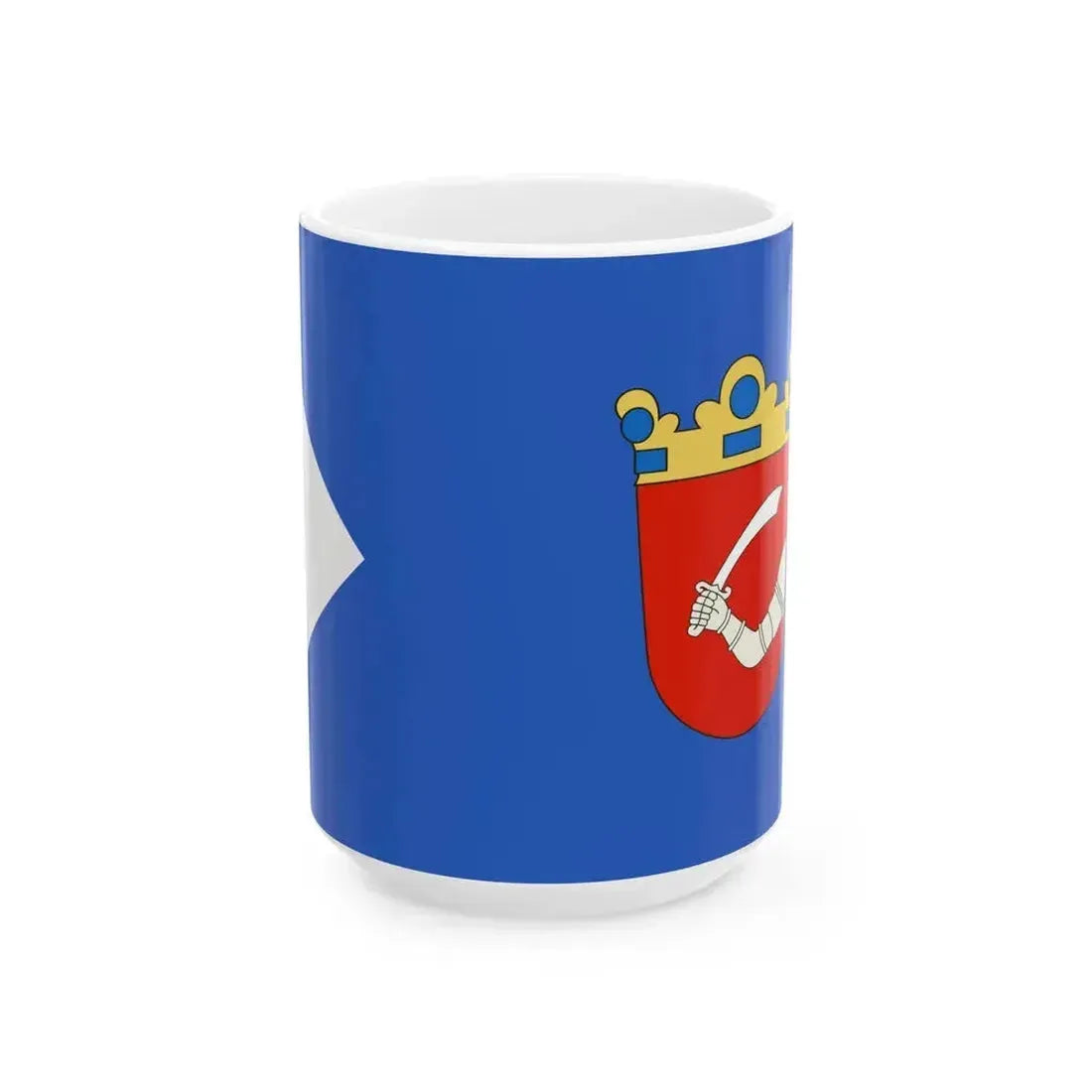Banner of Rama Bosnia at Ferdinand IIs coronation 1618 (Bosnia and Herzegovina) White Coffee Mug 15oz - Go Mug Yourself