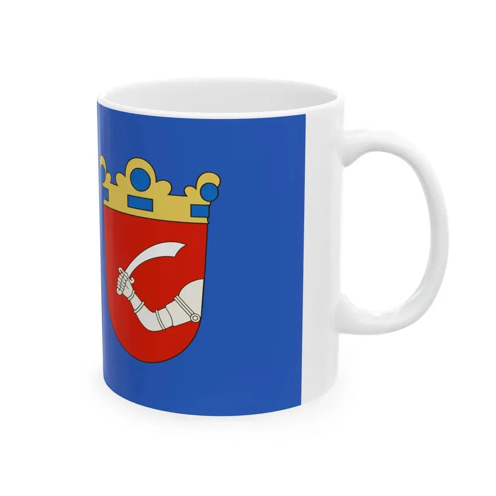 Banner of Rama Bosnia at Ferdinand IIs coronation 1618 (Bosnia and Herzegovina) White Coffee Mug - Go Mug Yourself