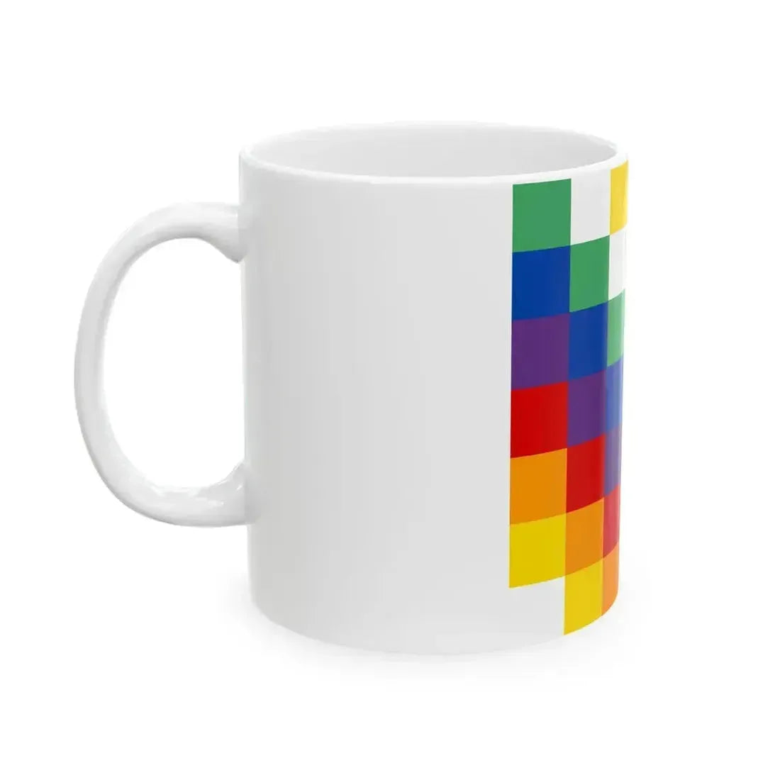 Banner of the Anti Suyu 1979 (Peru) White Coffee Mug - Go Mug Yourself