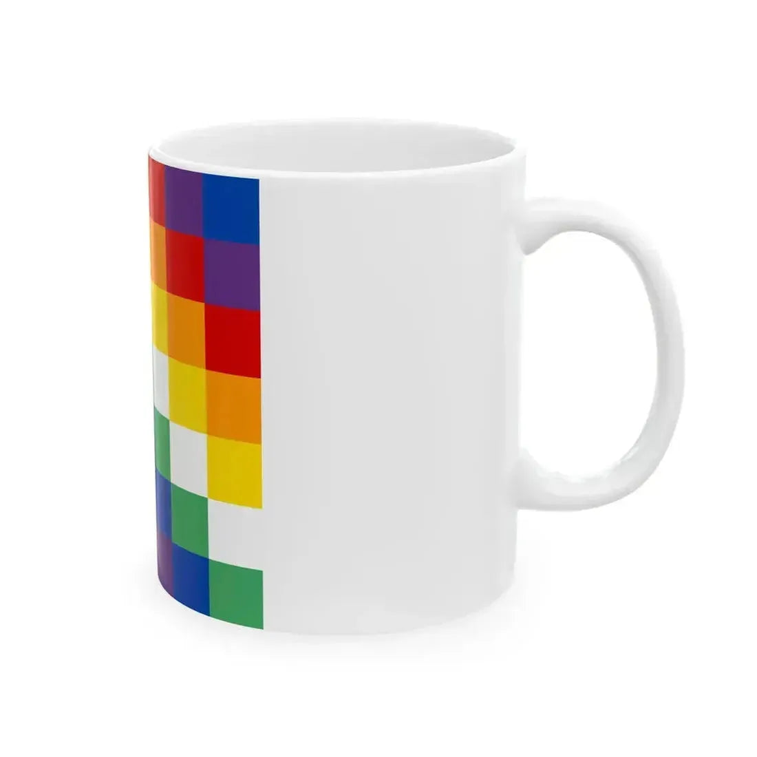 Banner of the Anti Suyu 1979 (Peru) White Coffee Mug - Go Mug Yourself
