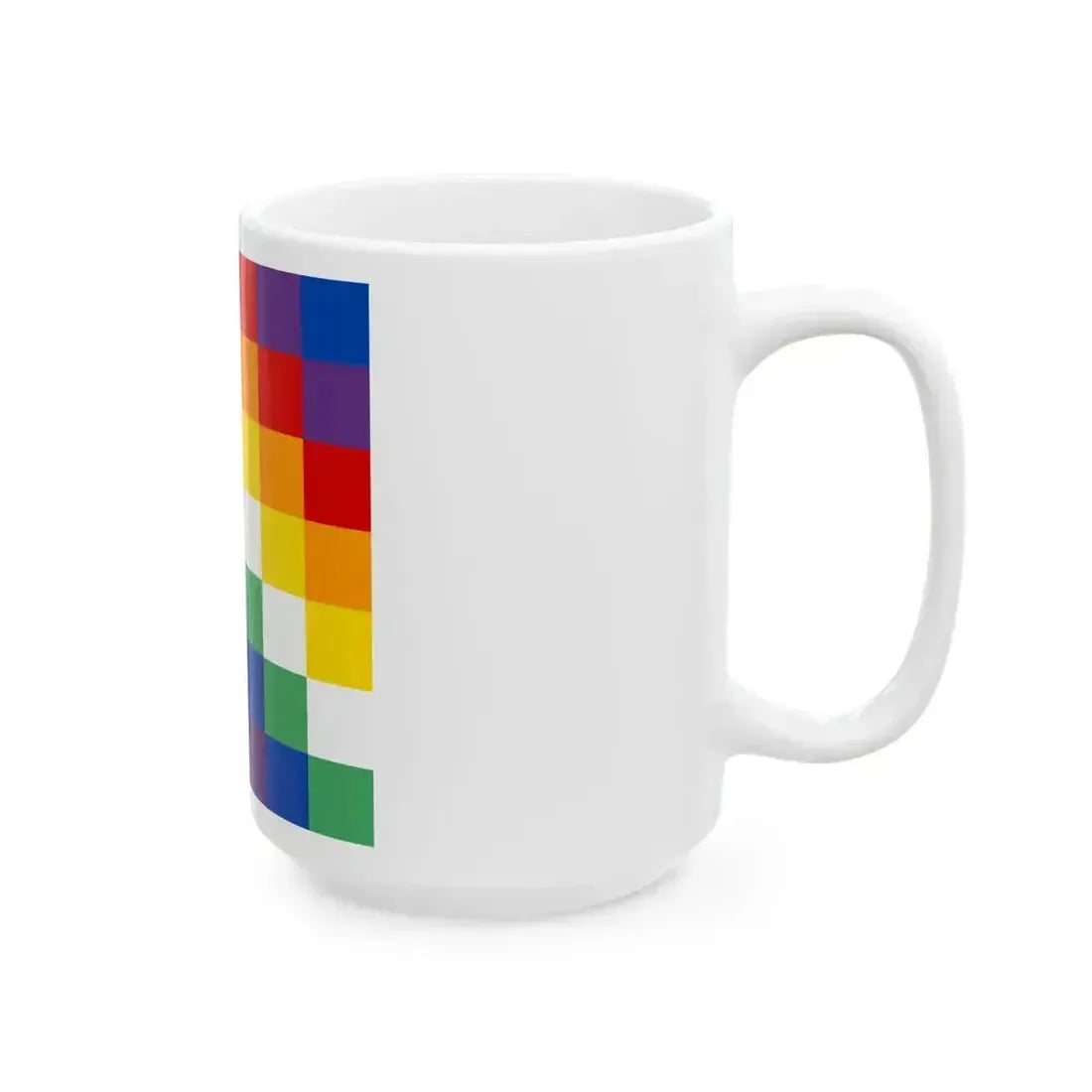 Banner of the Anti Suyu 1979 (Peru) White Coffee Mug - Go Mug Yourself