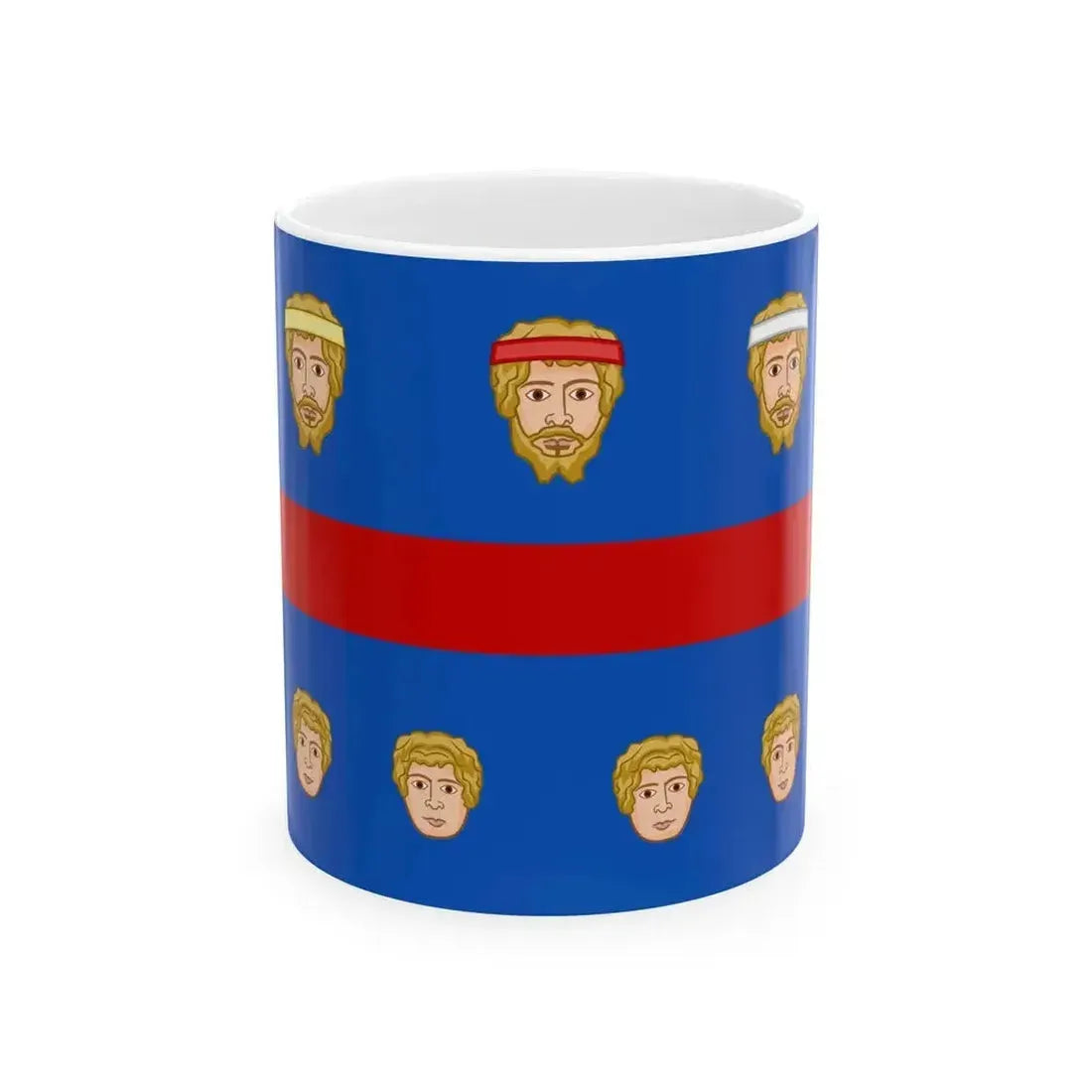 Banner of the Federation of the Sette Comuni (Italy) White Coffee Mug 11oz - Go Mug Yourself