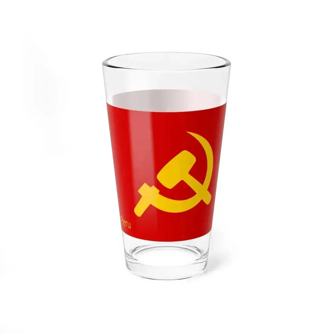 Banner of the Friendship Association-the New Peru (Peru) Pint Glass 16oz - Go Mug Yourself