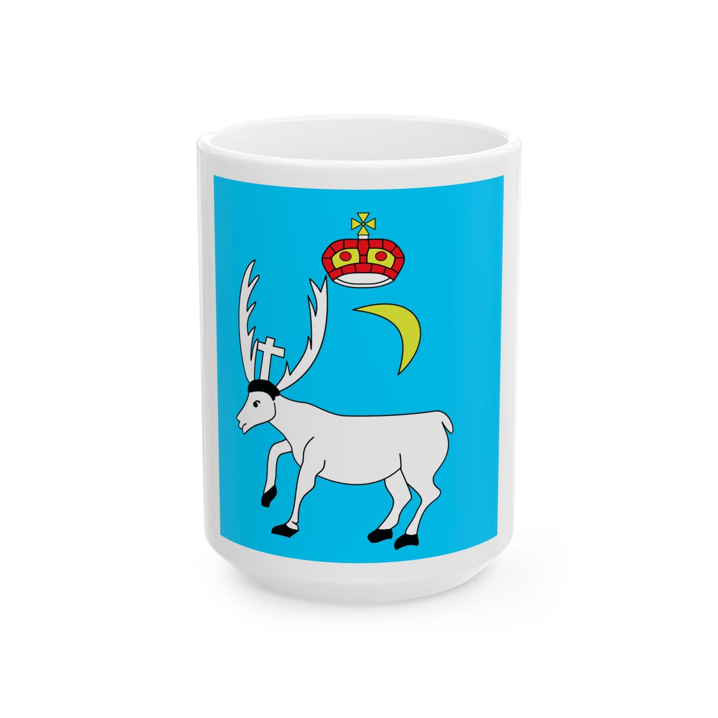Banner of the Kingdom of Imereti (Georgia) White Coffee Mug-15oz-Go Mug Yourself
