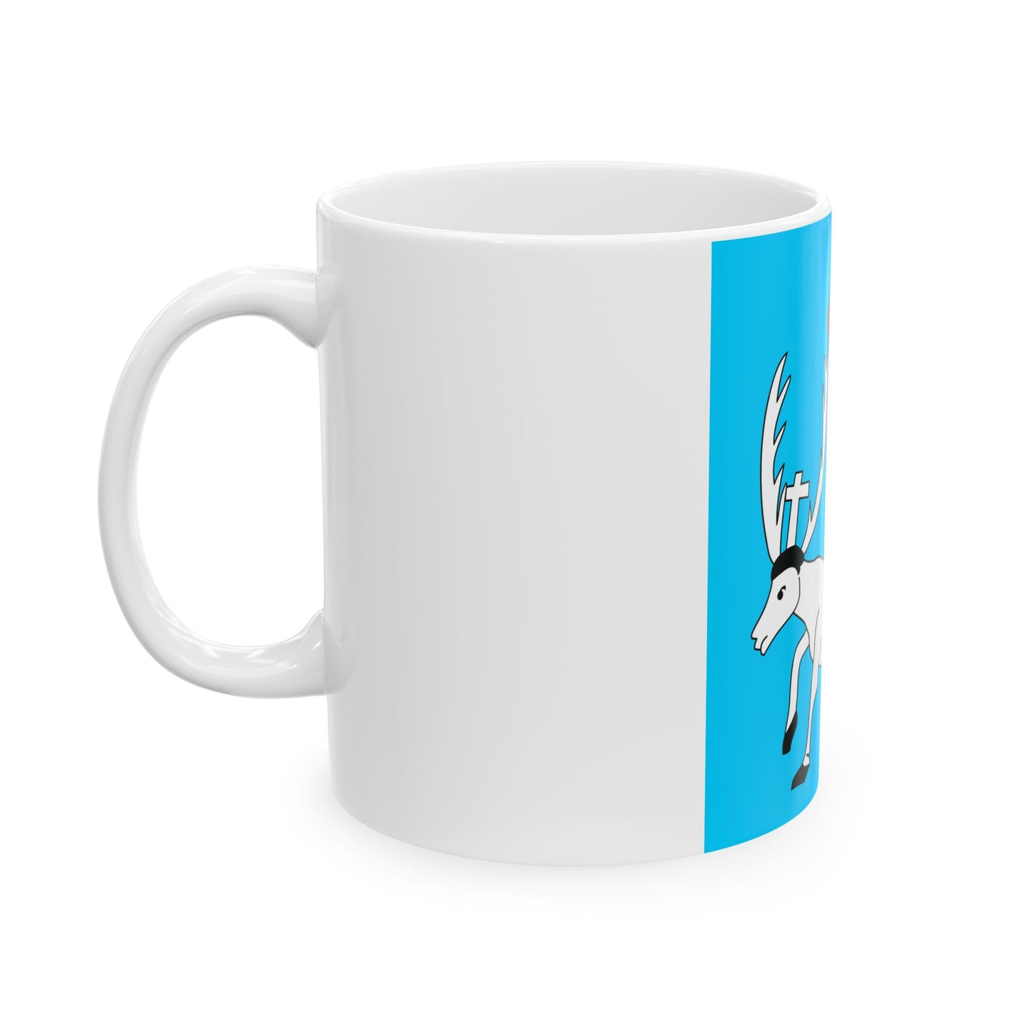 Banner of the Kingdom of Imereti (Georgia) White Coffee Mug-Go Mug Yourself