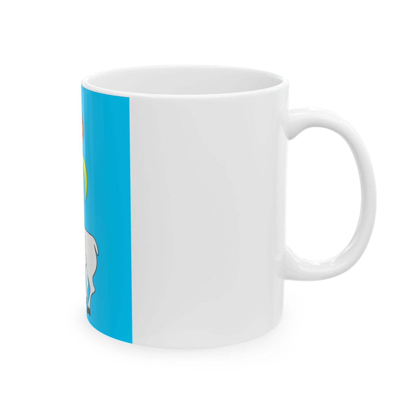 Banner of the Kingdom of Imereti (Georgia) White Coffee Mug-Go Mug Yourself