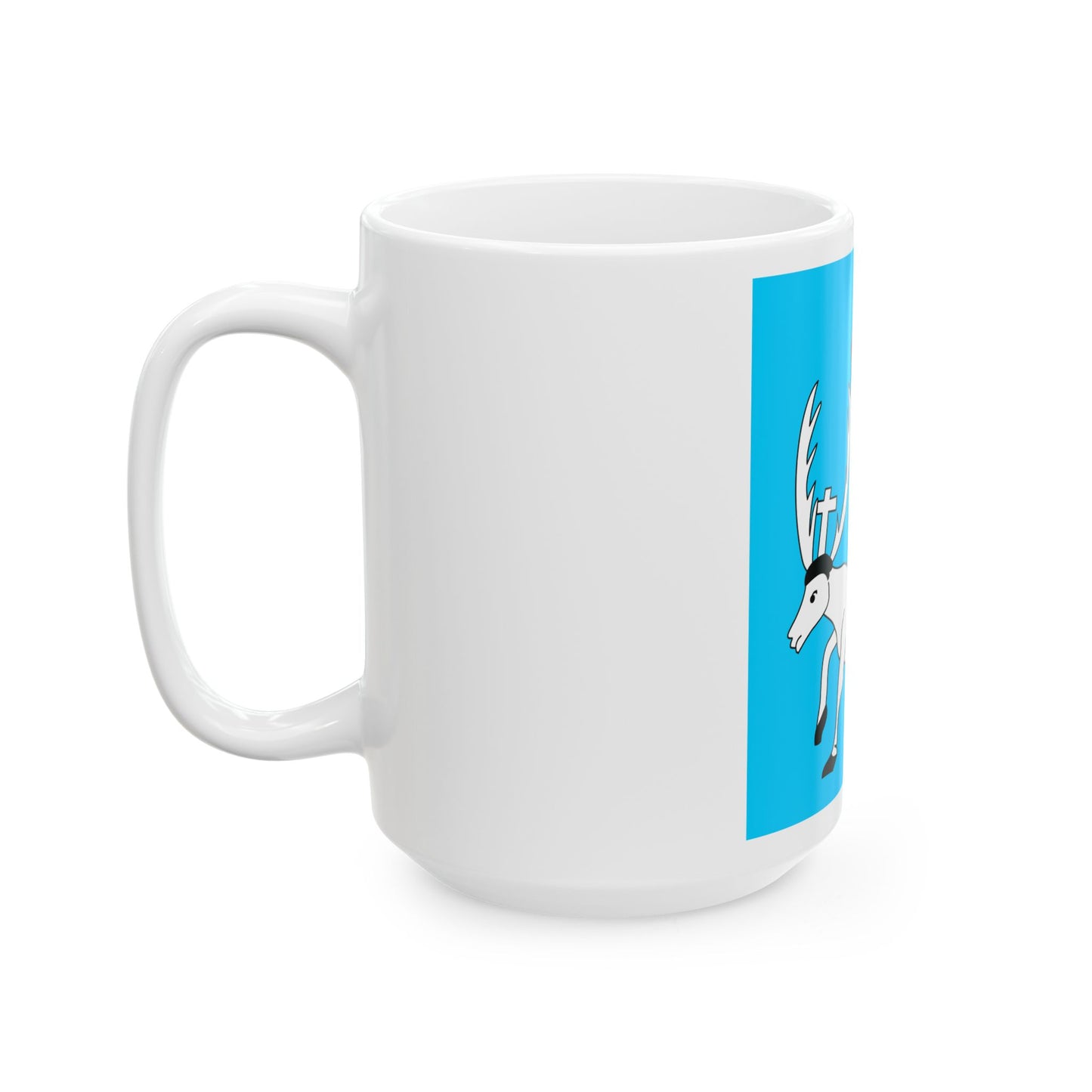 Banner of the Kingdom of Imereti (Georgia) White Coffee Mug-Go Mug Yourself