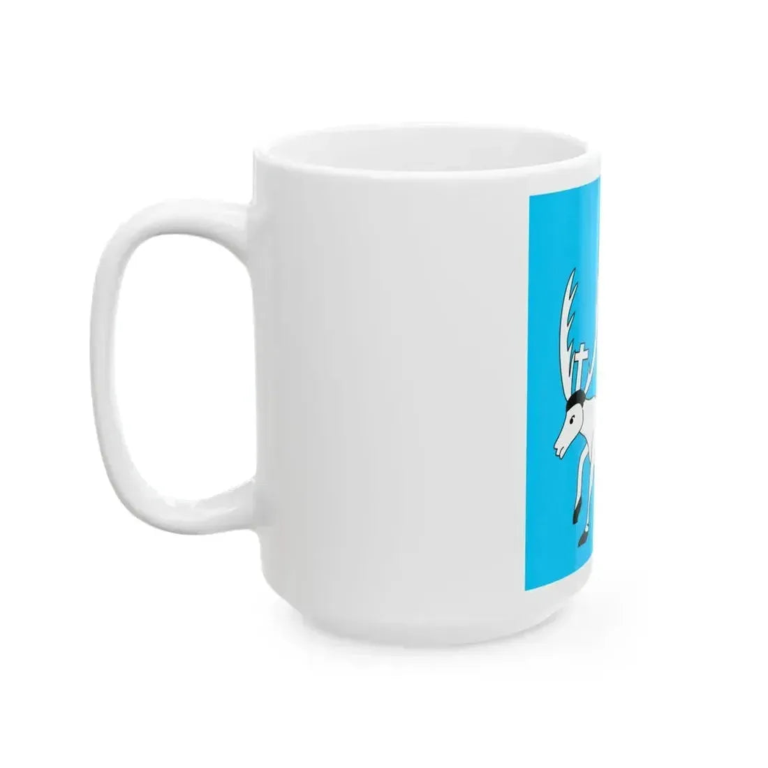 Banner of the Kingdom of Imereti (Georgia) White Coffee Mug - Go Mug Yourself