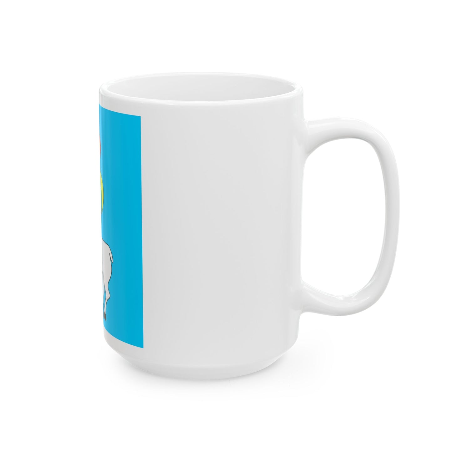 Banner of the Kingdom of Imereti (Georgia) White Coffee Mug-Go Mug Yourself