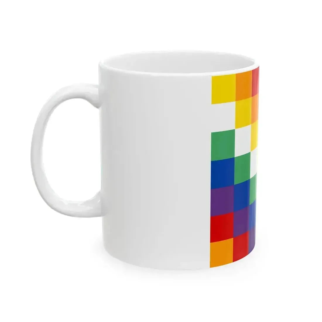 Banner of the Kunti Suyu 1979 (Peru) White Coffee Mug - Go Mug Yourself