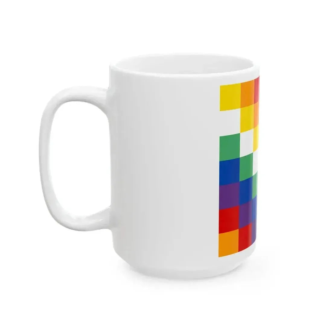 Banner of the Kunti Suyu 1979 (Peru) White Coffee Mug - Go Mug Yourself