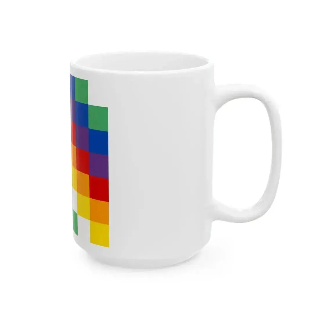 Banner of the Kunti Suyu 1979 (Peru) White Coffee Mug - Go Mug Yourself