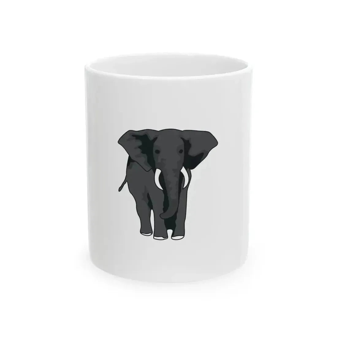 Banner of the Mbunda Kingdom (Angola) White Coffee Mug 11oz - Go Mug Yourself