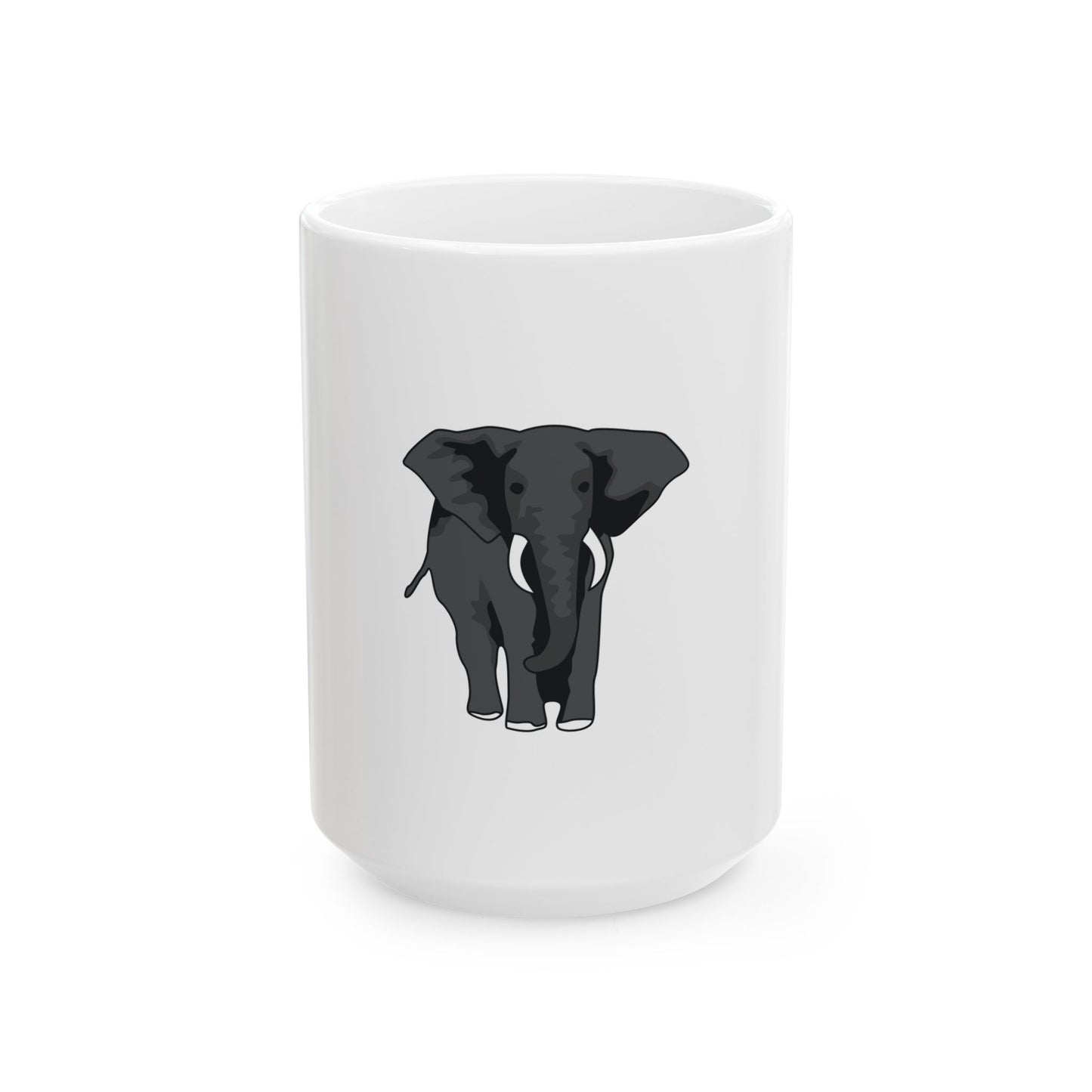 Banner of the Mbunda Kingdom (Angola) White Coffee Mug-15oz-Go Mug Yourself