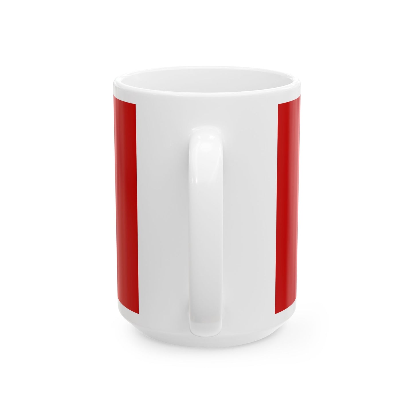 Banner of the Pahonia coat of arms of Belarus (Belarus) White Coffee Mug-Go Mug Yourself
