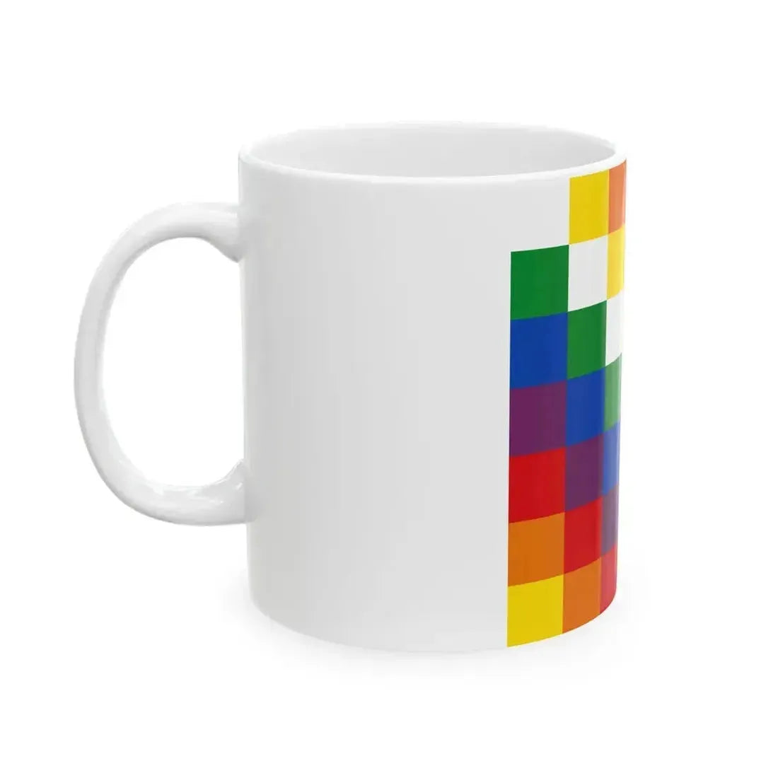 Banner of the Qulla Suyu 1979 (Argentina) White Coffee Mug - Go Mug Yourself