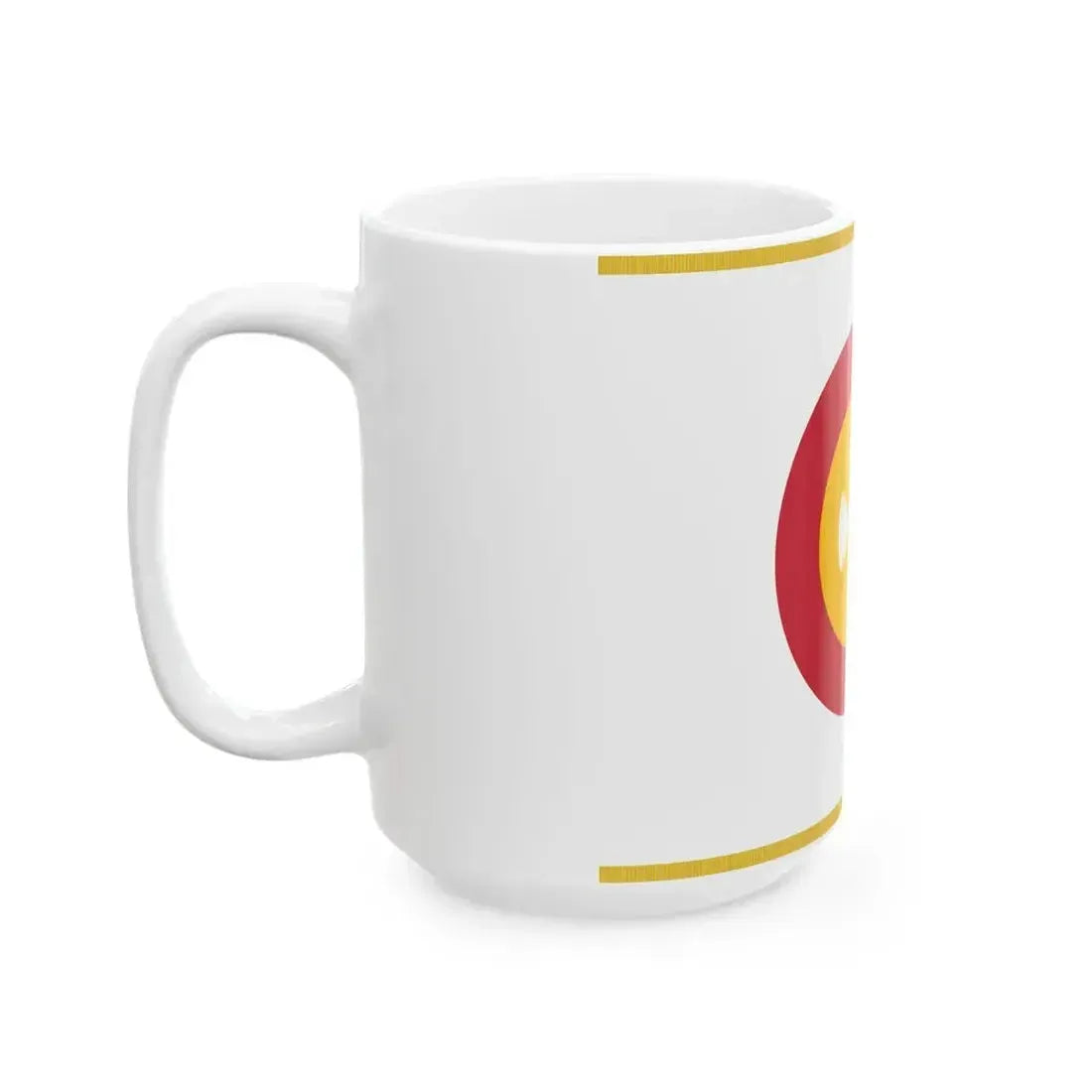 Banner of Volksbund Hungary (Hungary) White Coffee Mug - Go Mug Yourself