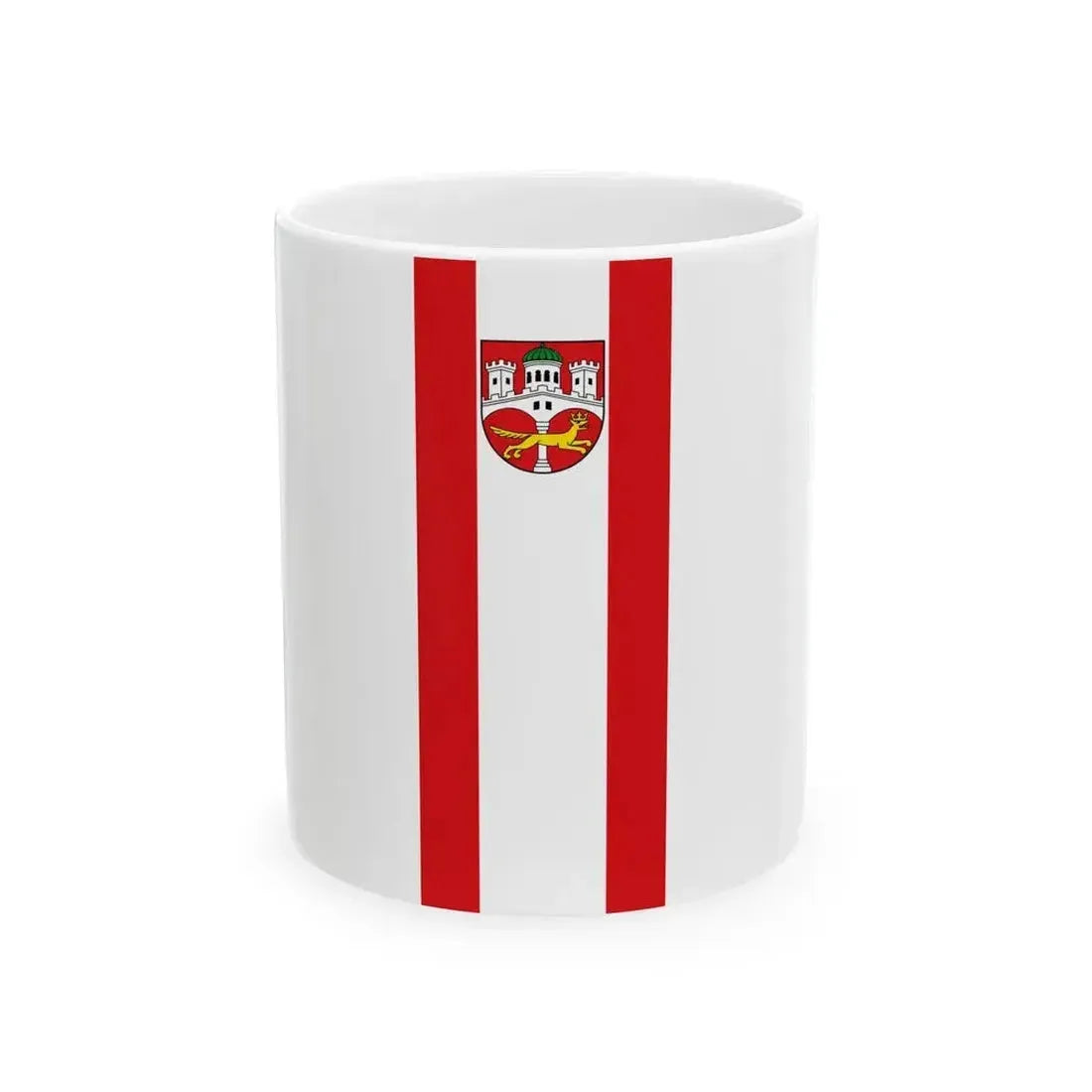 Banner Remagen (Germany) White Coffee Mug 11oz - Go Mug Yourself