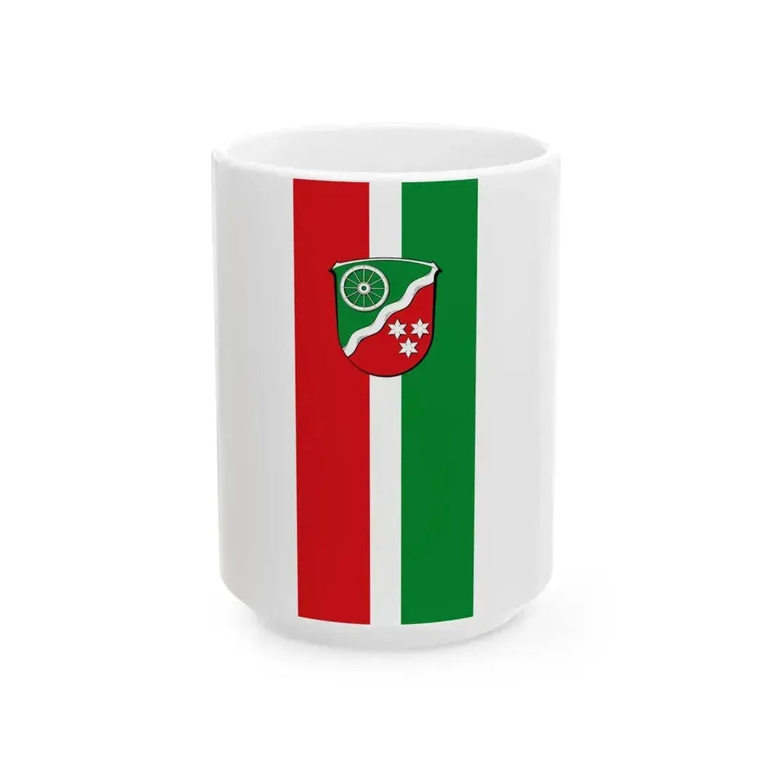 Banner Sensbachtal (Germany) White Coffee Mug 15oz - Go Mug Yourself