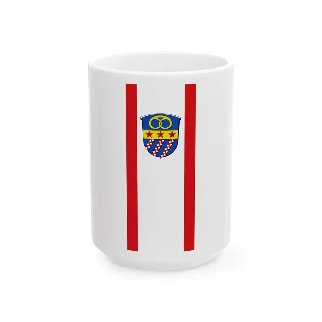 Banner Traisa (Germany) White Coffee Mug 15oz - Go Mug Yourself