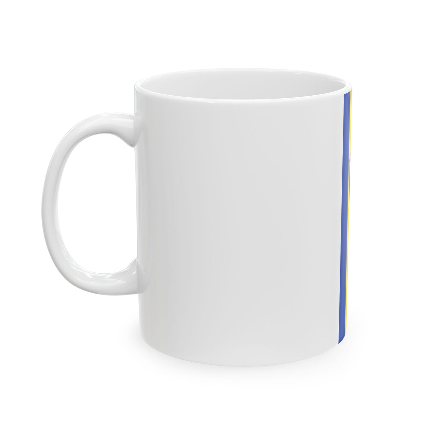 Banner Udenhausen Grebenau (Germany) White Coffee Mug-Go Mug Yourself