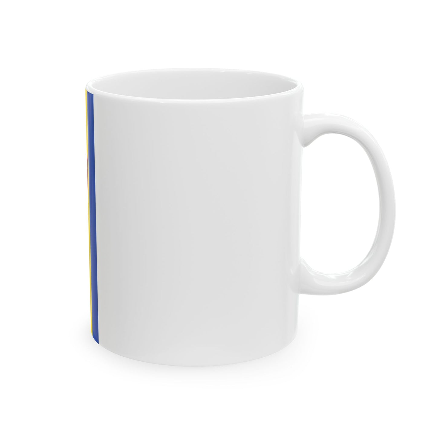 Banner Udenhausen Grebenau (Germany) White Coffee Mug-Go Mug Yourself