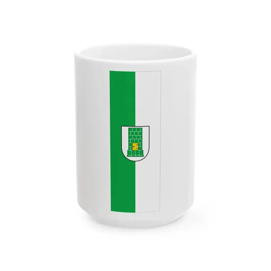Banner Velten (Germany) White Coffee Mug 15oz - Go Mug Yourself