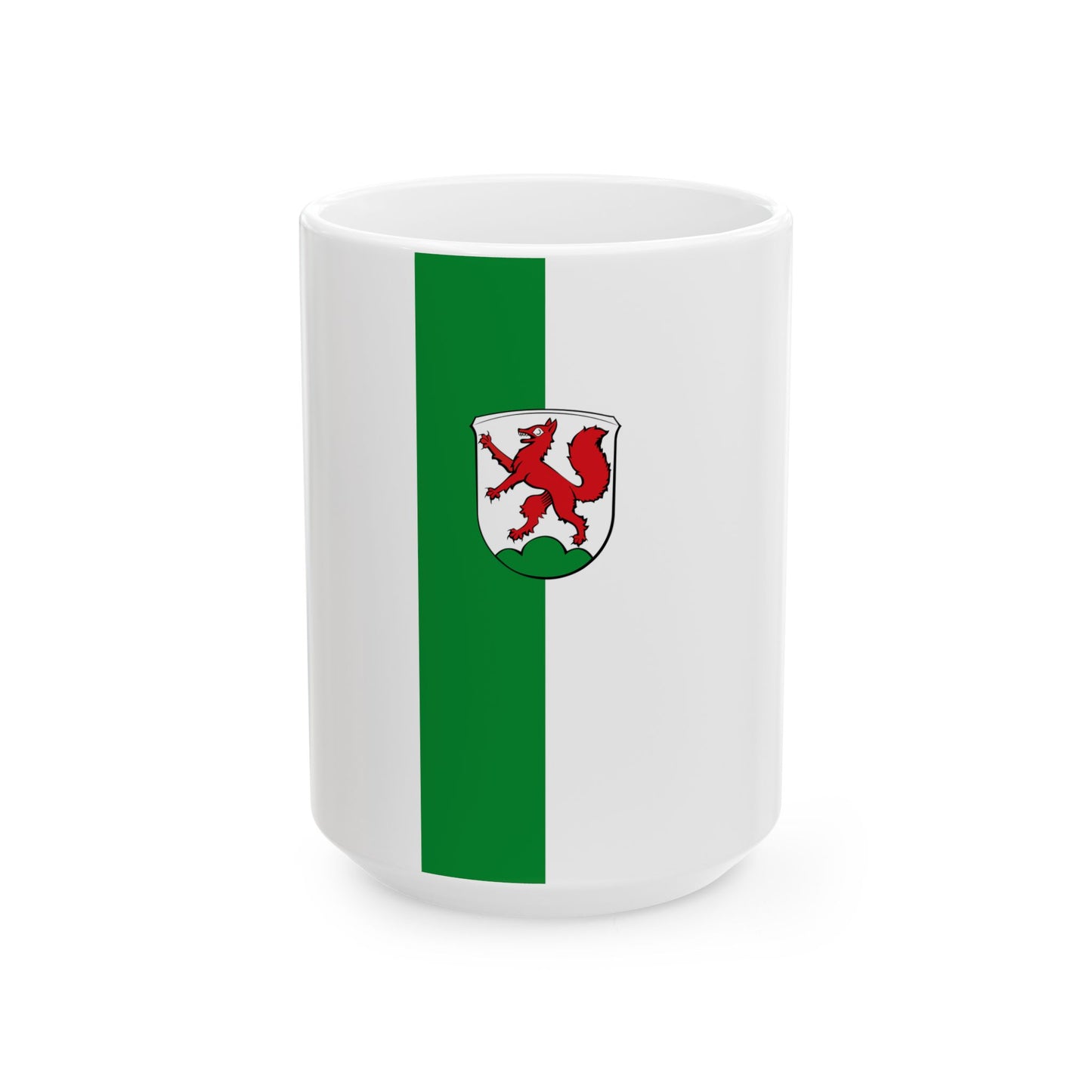 Banner Wallau Lahn (Germany) White Coffee Mug-15oz-Go Mug Yourself
