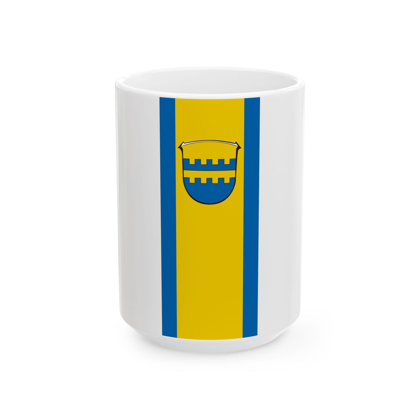 Banner Wehrda Marburg (Germany) White Coffee Mug-15oz-Go Mug Yourself