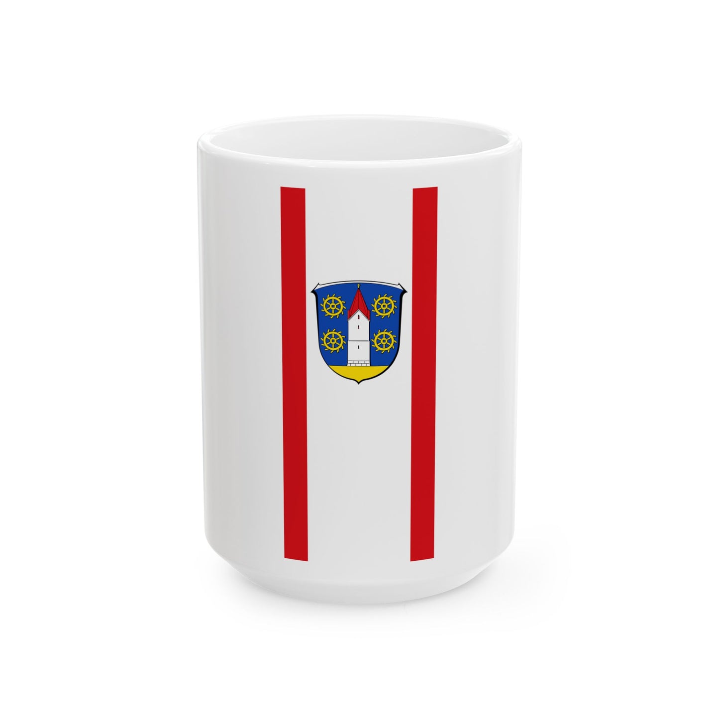 Banner Weiskirchen Rodgau (Germany) White Coffee Mug-15oz-Go Mug Yourself