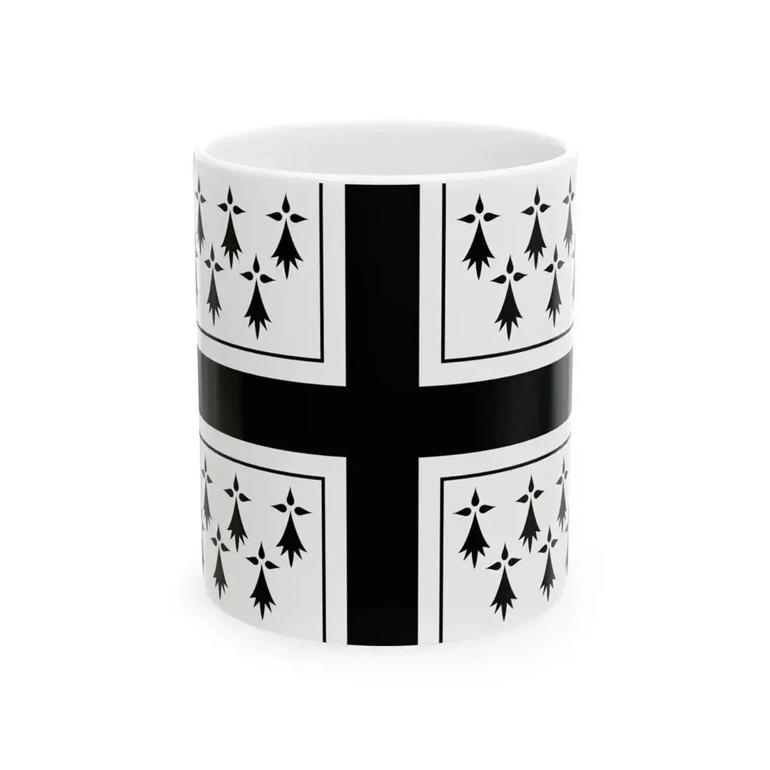 Banniel Breizh 3.3 (Belgium) White Coffee Mug 11oz - Go Mug Yourself