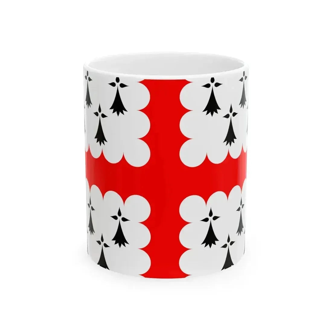 Banniel Bro Gwened 1.0 (Belgium) White Coffee Mug 11oz - Go Mug Yourself
