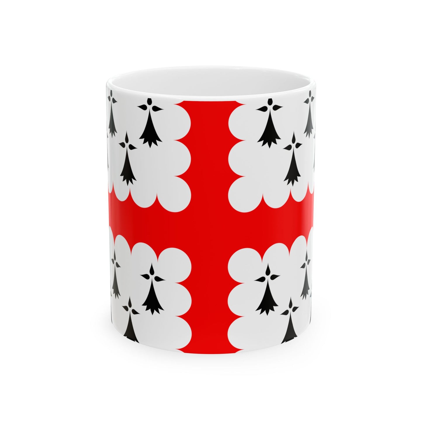 Banniel Bro Gwened 1.0 (Belgium) White Coffee Mug-11oz-Go Mug Yourself