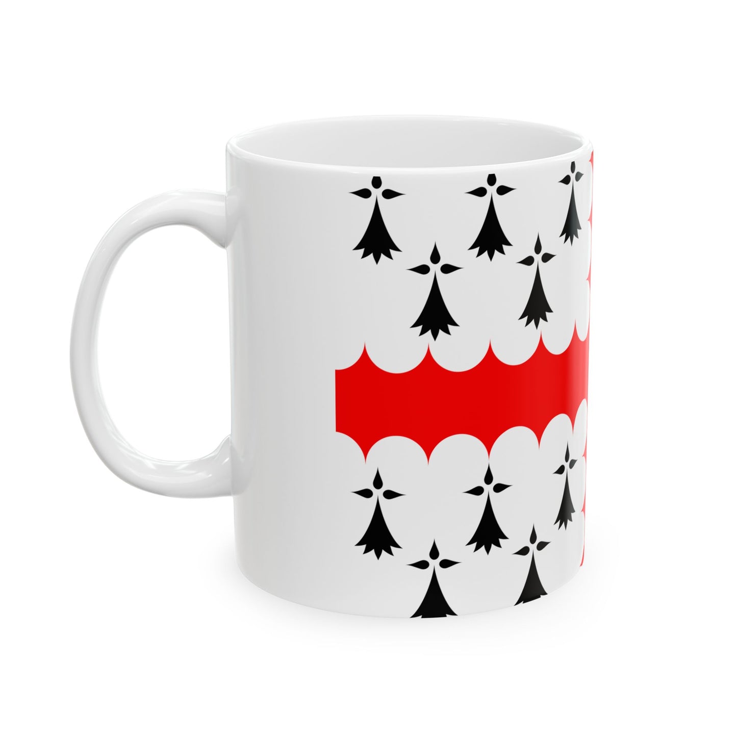 Banniel Bro Gwened 1.0 (Belgium) White Coffee Mug-Go Mug Yourself