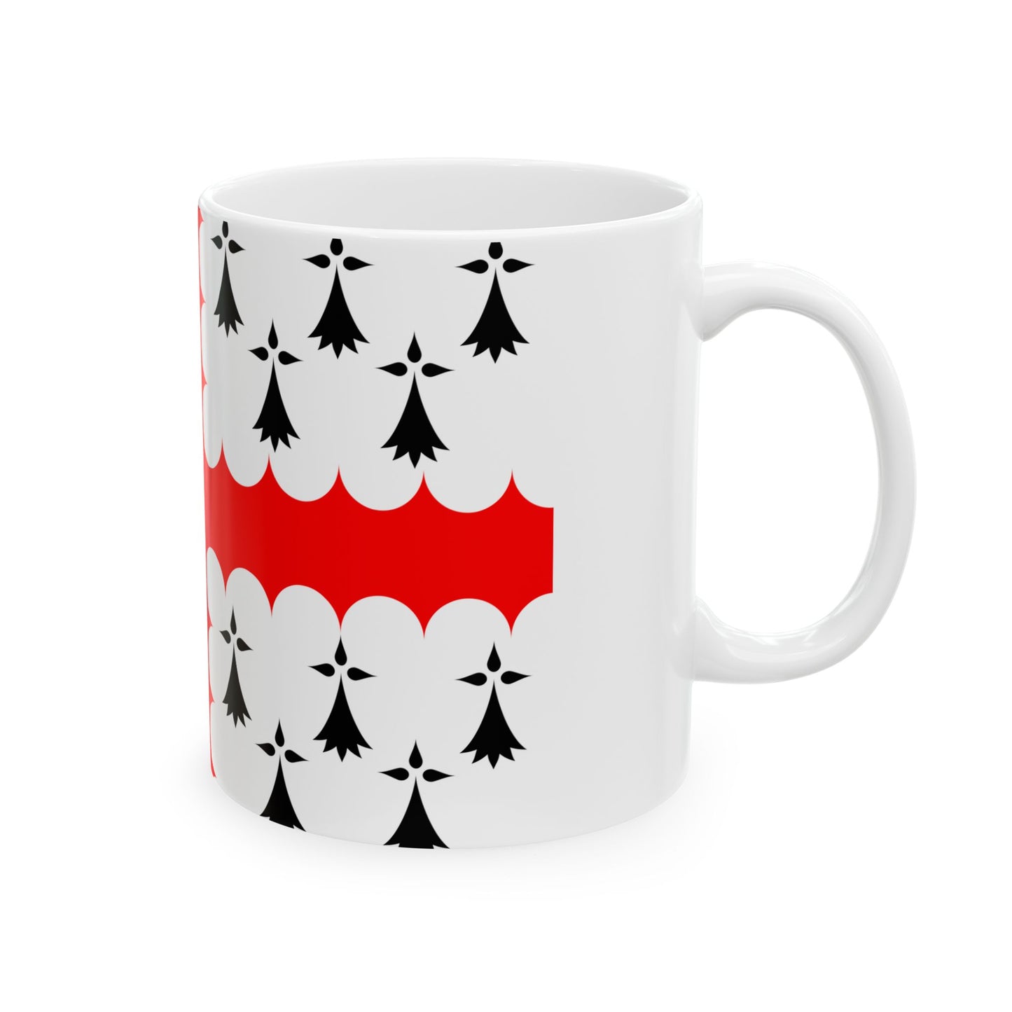Banniel Bro Gwened 1.0 (Belgium) White Coffee Mug-Go Mug Yourself