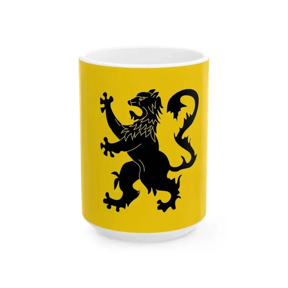 Banniel Bro Leon3 (Belgium) White Coffee Mug 15oz - Go Mug Yourself