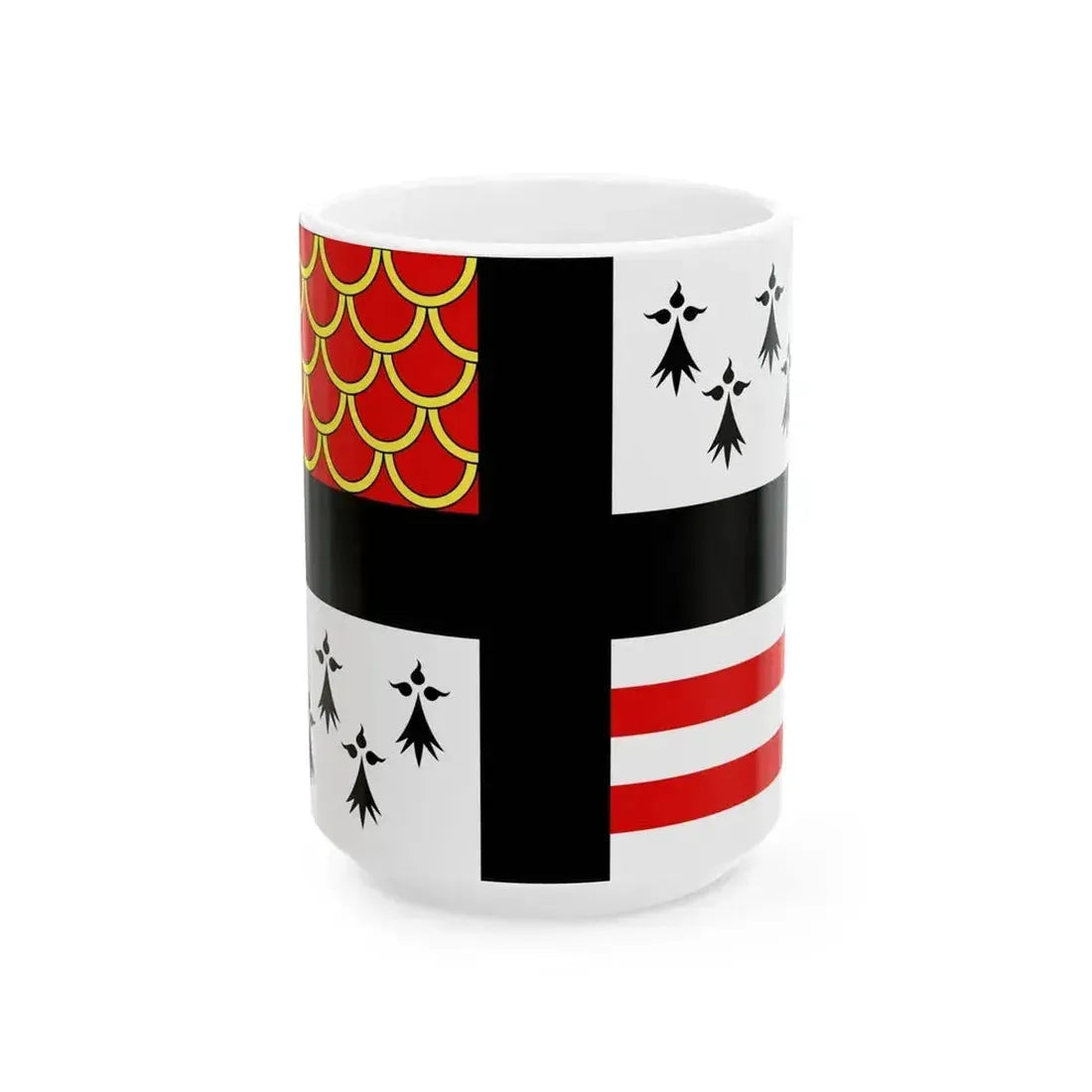 Banniel bro vez (Belgium) White Coffee Mug 15oz - Go Mug Yourself