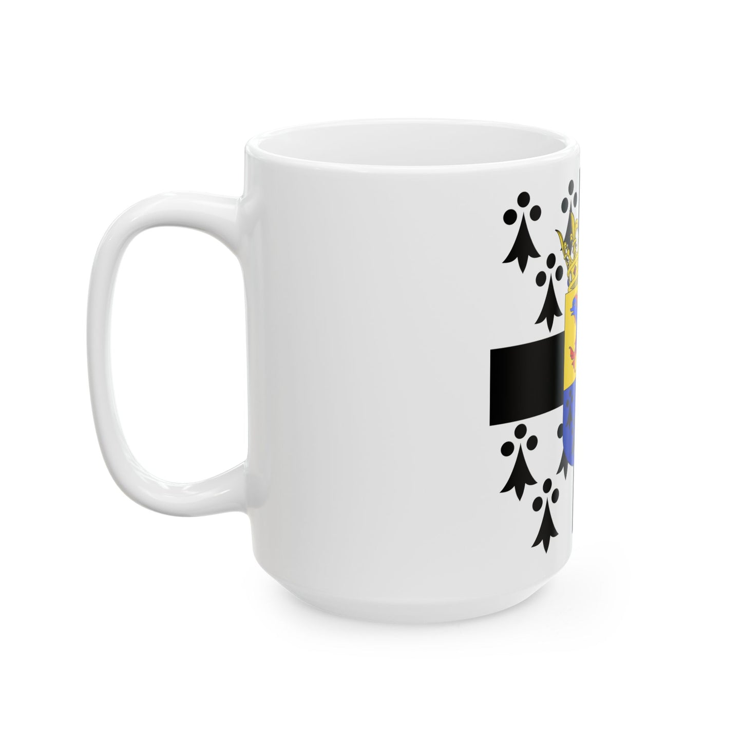 Banniel daofin breizh 1543 (Belgium) White Coffee Mug-Go Mug Yourself