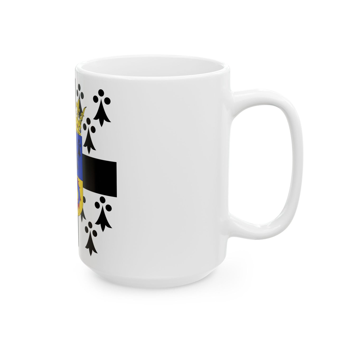 Banniel daofin breizh 1543 (Belgium) White Coffee Mug-Go Mug Yourself