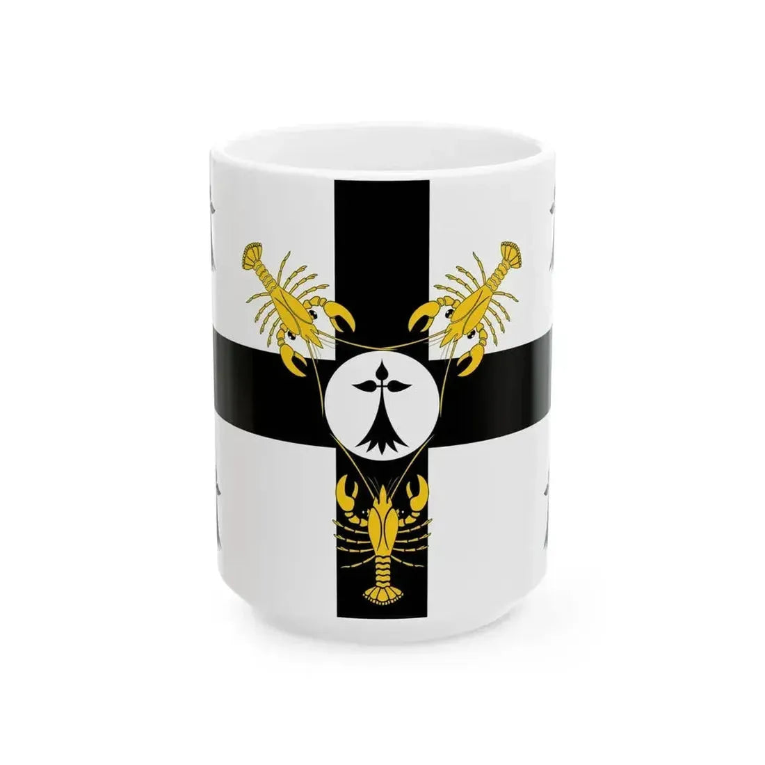 Banniel Enez Sun (France) White Coffee Mug 15oz - Go Mug Yourself
