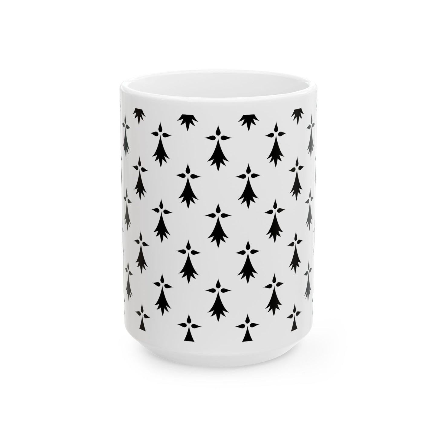 Banniel Erminig (Belgium) White Coffee Mug-15oz-Go Mug Yourself