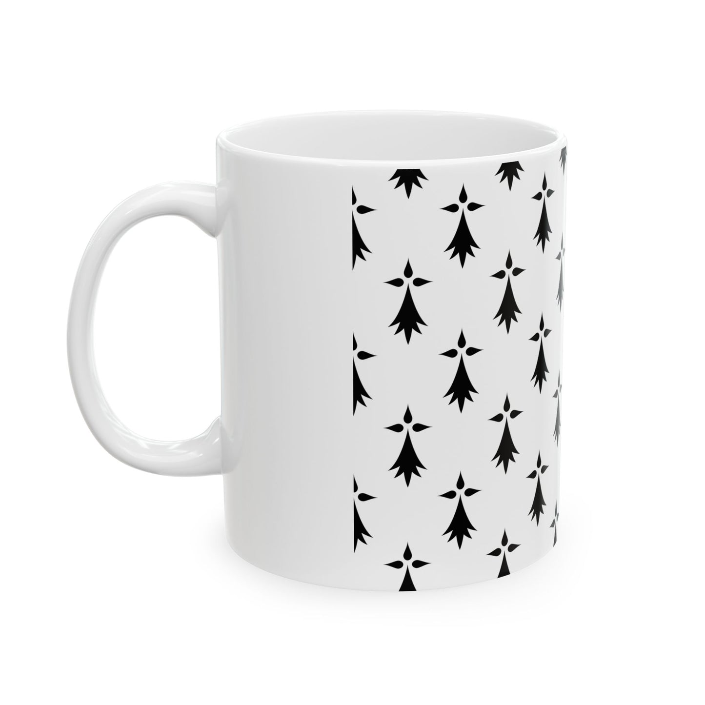 Banniel Erminig (Belgium) White Coffee Mug-Go Mug Yourself