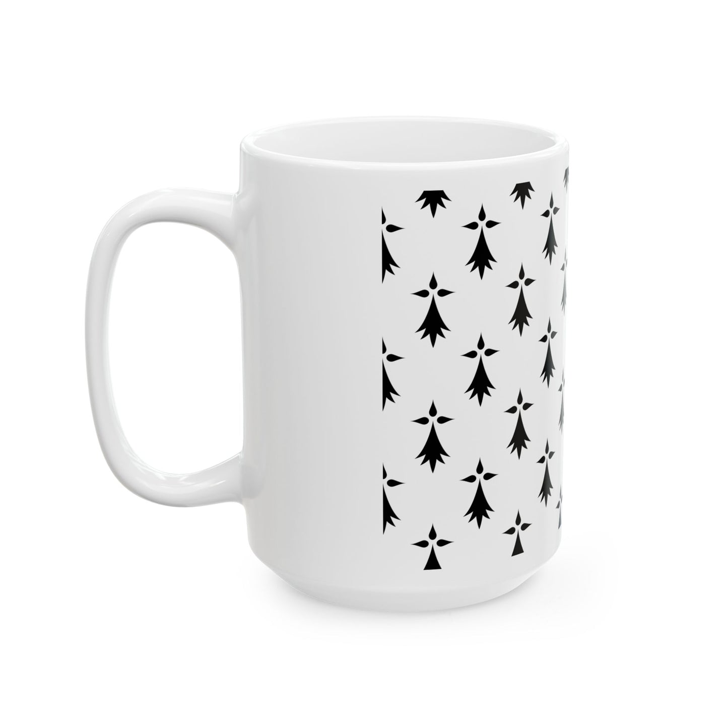 Banniel Erminig (Belgium) White Coffee Mug-Go Mug Yourself