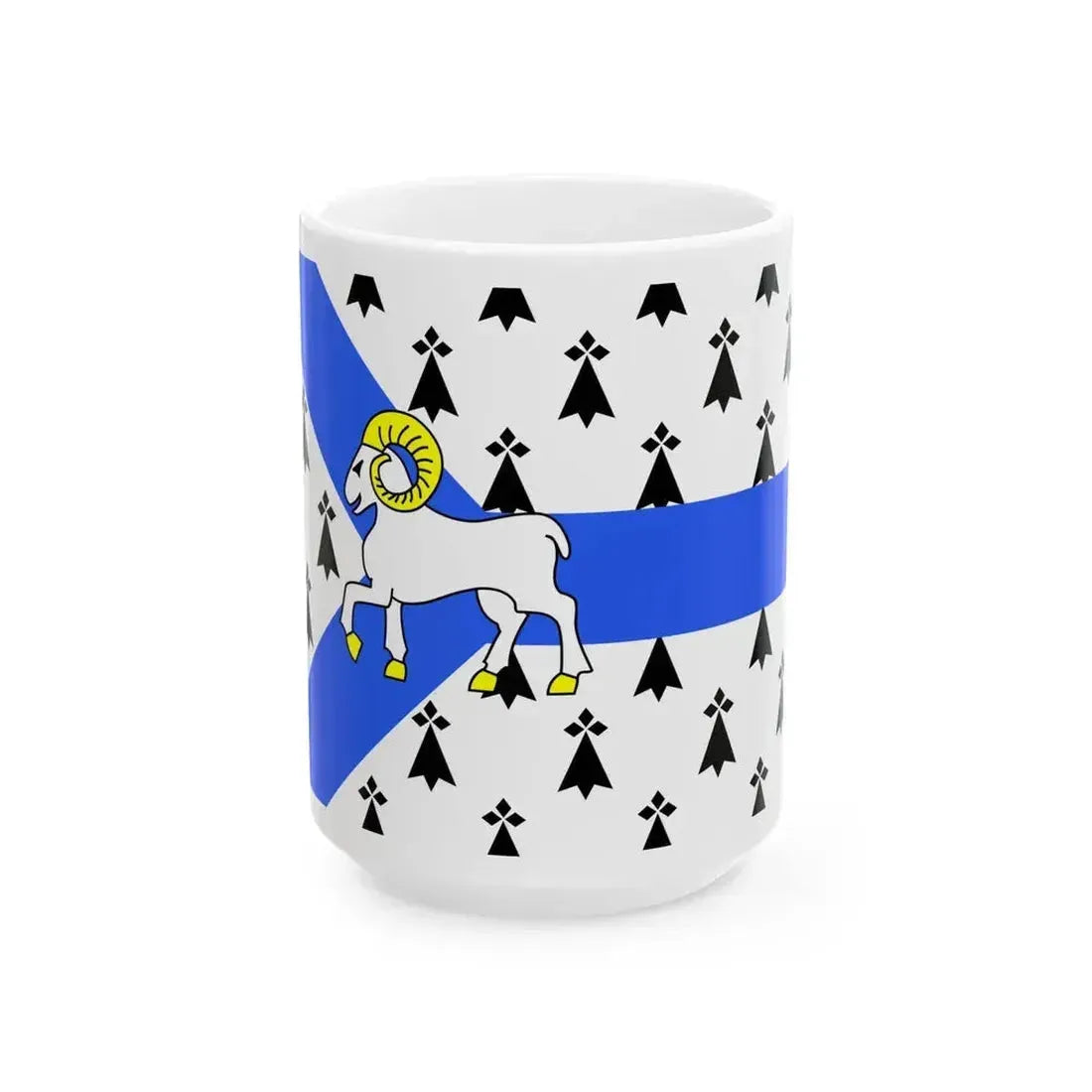 Banniel kemper (France) White Coffee Mug 15oz - Go Mug Yourself