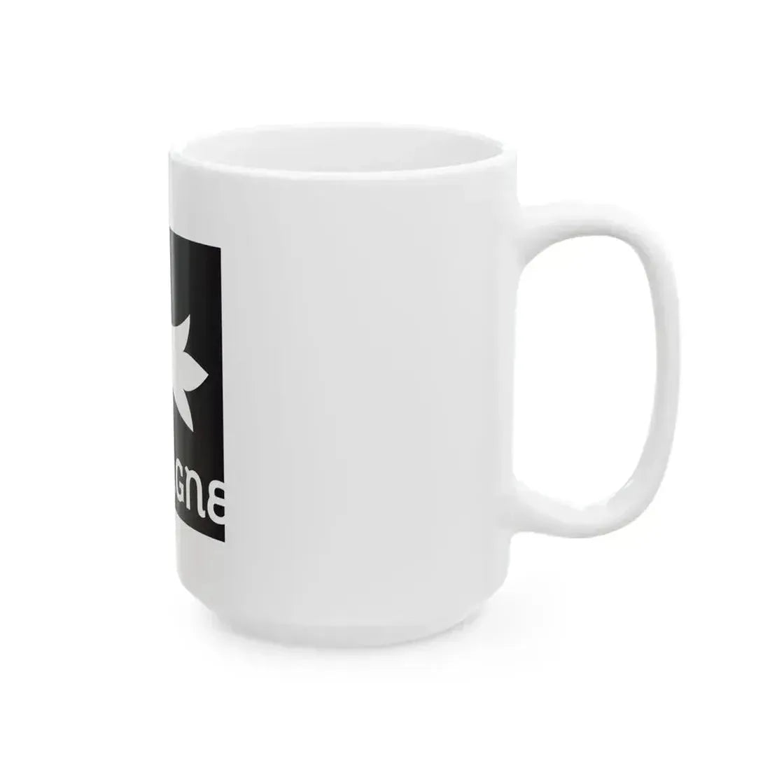Banniel logo rannvro Breizh (France) White Coffee Mug - Go Mug Yourself